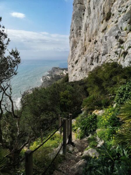Blick auf den Europa Point