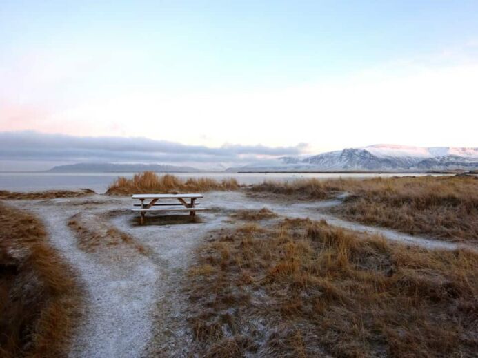 Picknick direkt am Wasser