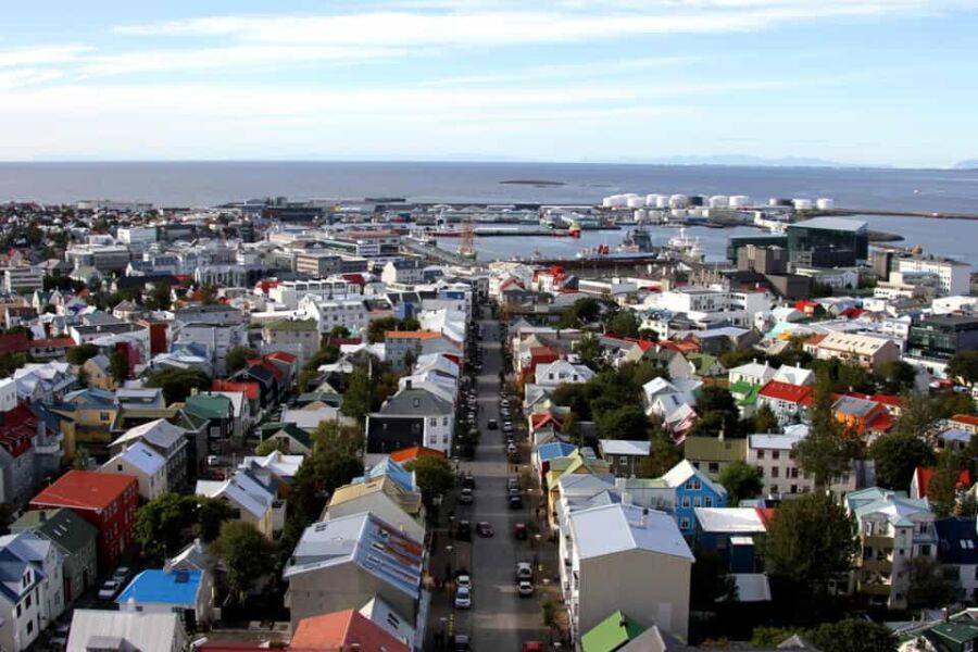Reykjavík von Oben