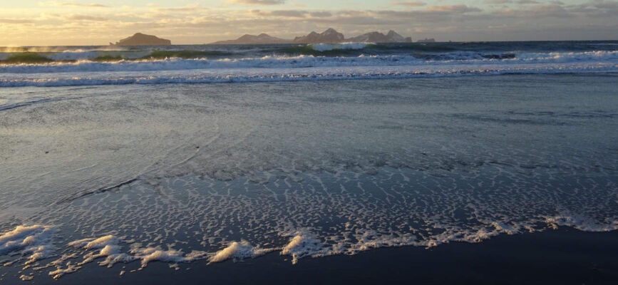 Vestmannaeyjar am Horizont
