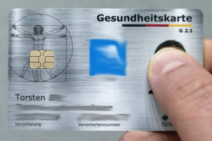 Krankenkasse Versicherungskarte für Spanien